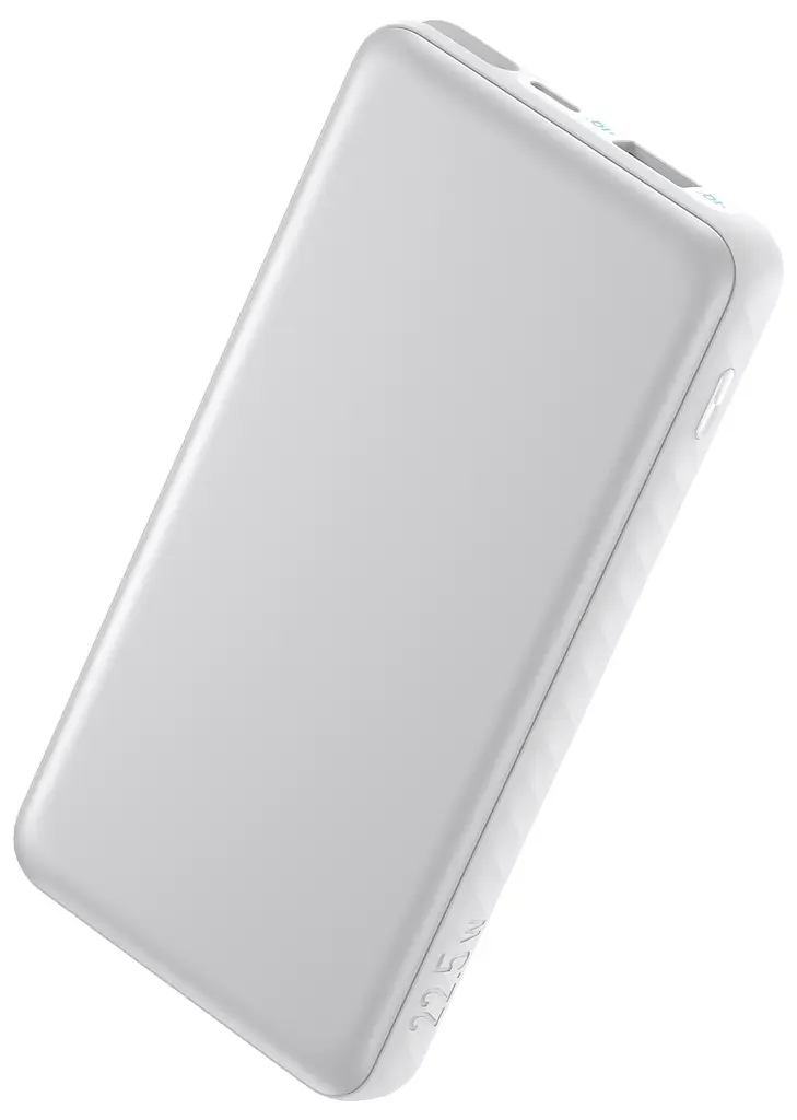 Портативний зарядний пристрій - 10000 mAh 22.5W Built-In USB-C Cable White Anker teh0027055 - фото 1