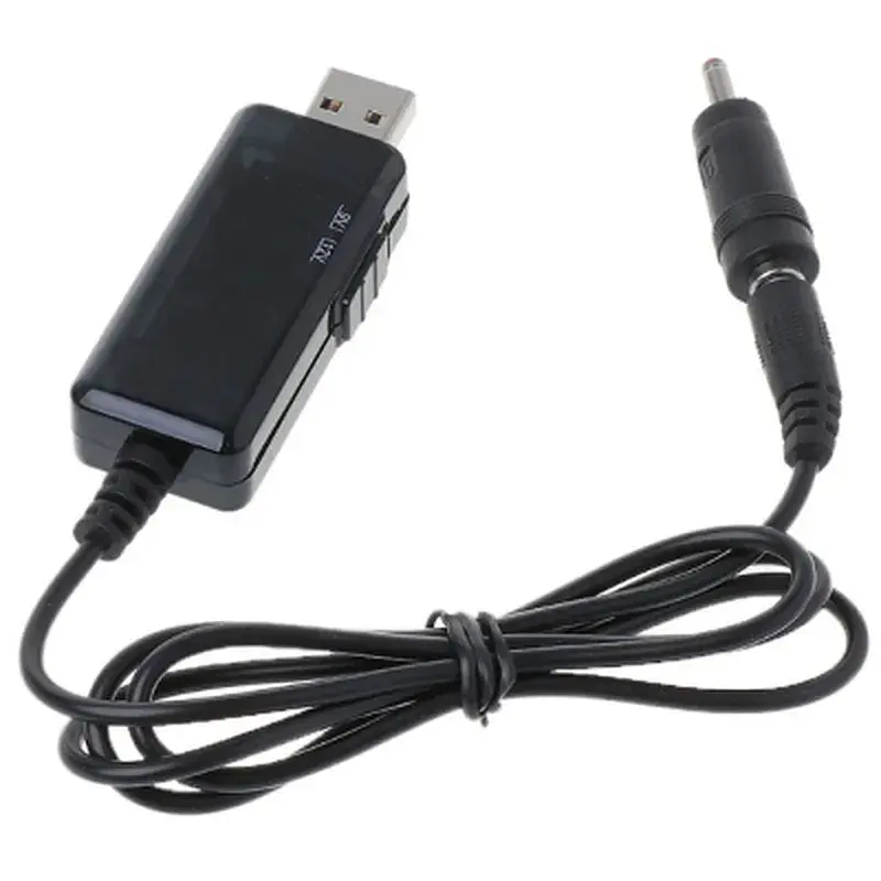 Кабель живлення USB to DC 3.5x1.35mm + 5.5x2.1mm 9V-12V Dynamode (KWS-912V) - фото 3