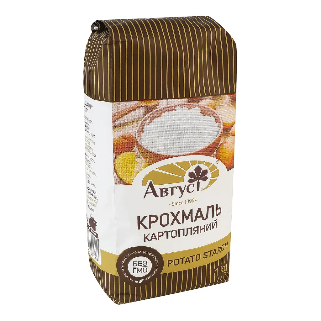Крахмал Август картофельный, 1 кг (1025) - фото 2