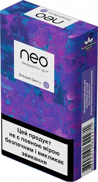 Стіки для електричного нагріву тютюну Neo Demi Brilliant Berry, 1 пачка (20 шт.) (825829) - фото 2