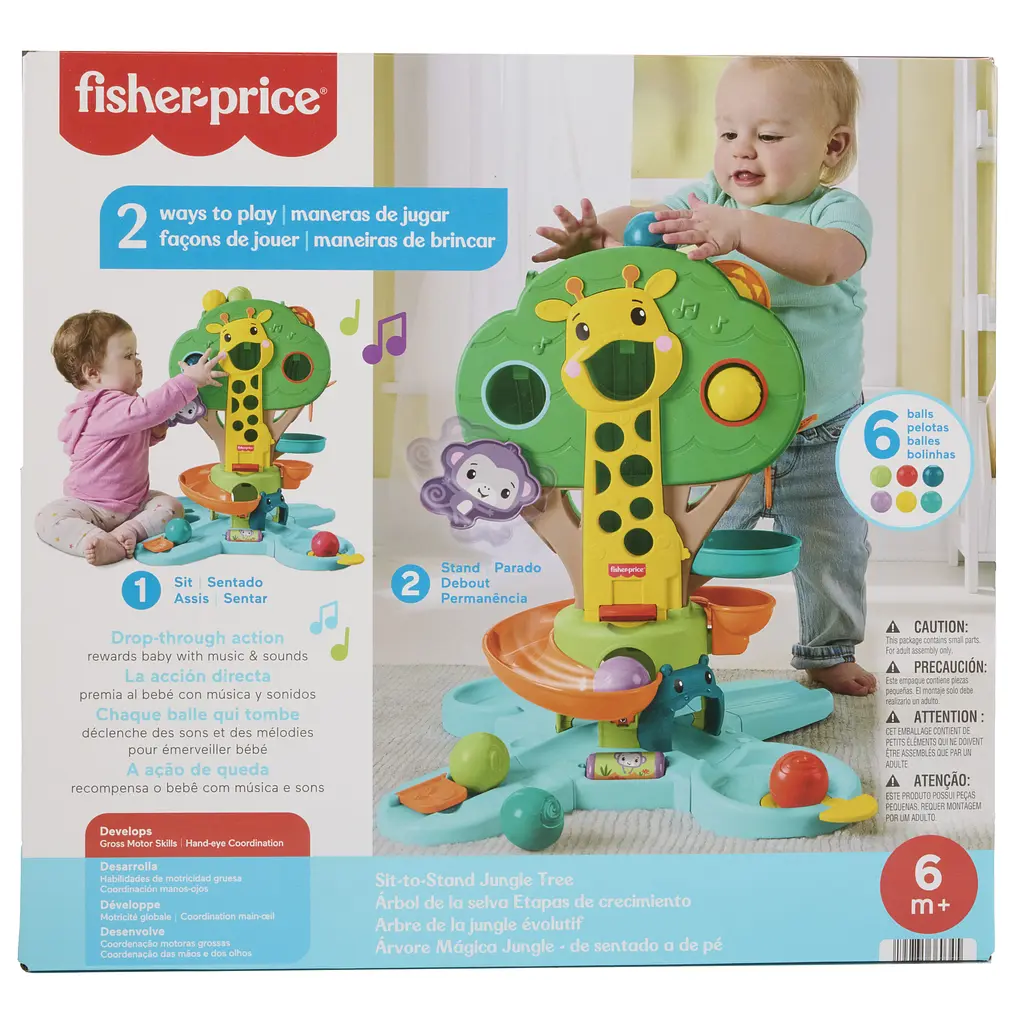 Розвивальний ігровий центр Fisher-Price Дерево джунглів (JLB97) - фото 10