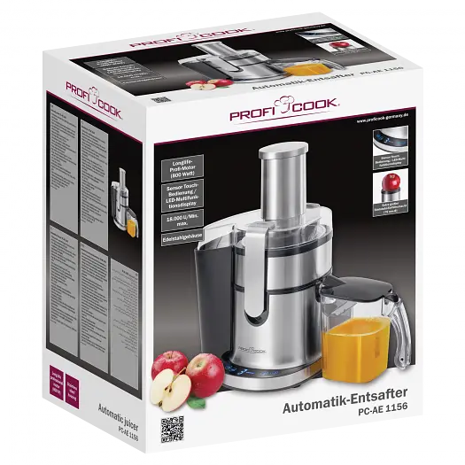 Соковитискач Profi Cook PC-АЕ 1156 - фото 6