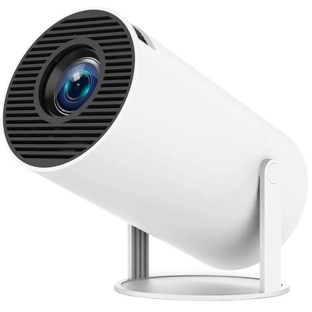 Проектор H96 MAX HY300A LED LCD HD 100AL 16:9 RK3326 1G/8G Android 9.0 HDMI WiFi BT білий (H96MAX_HY300A) - фото 8
