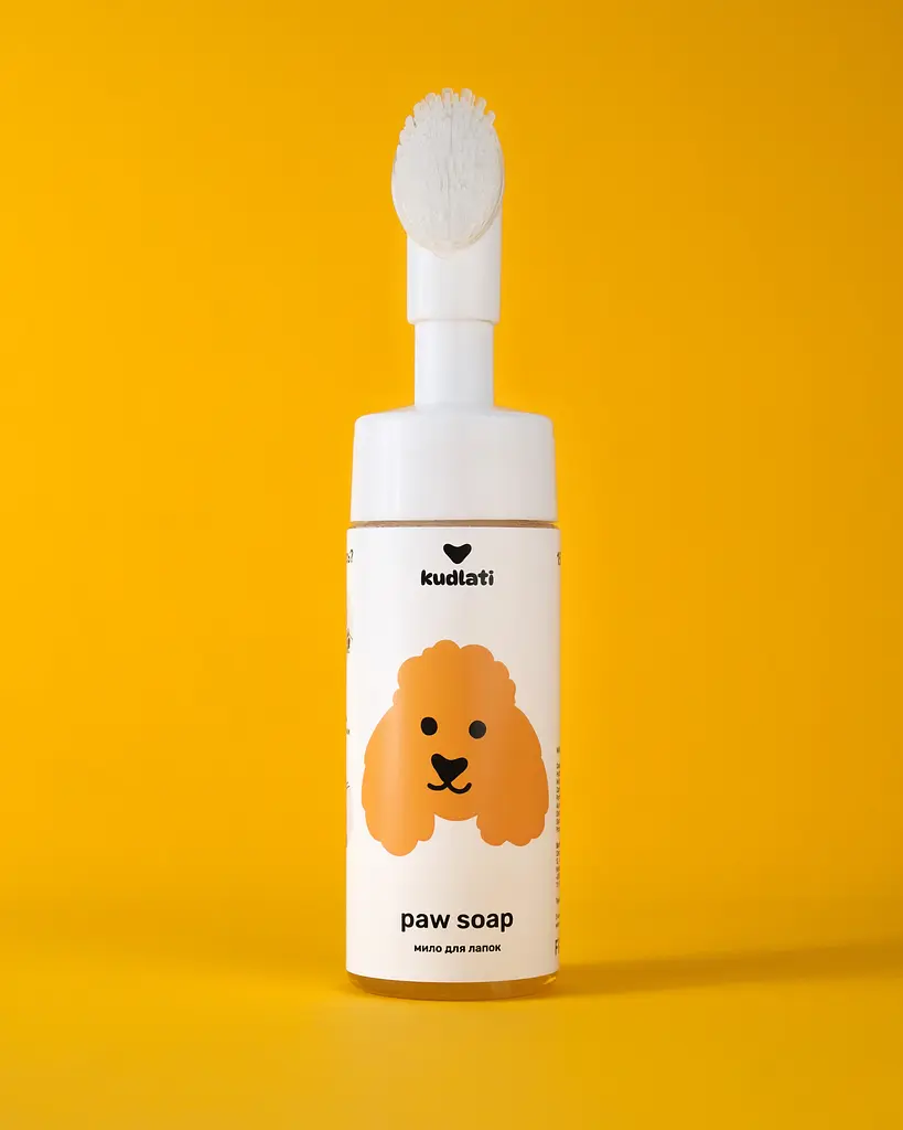 Мило-пінка Kudlati для лап улюбленців 150 мл - фото 2