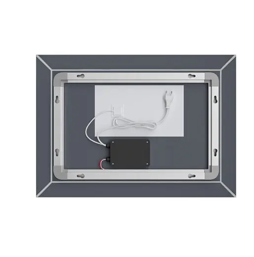 Дзеркало Mixxus Premium CUBIC MR14-70x50-REVERSE (LED Touch, Anti-fog) (MP6647) - фото 4