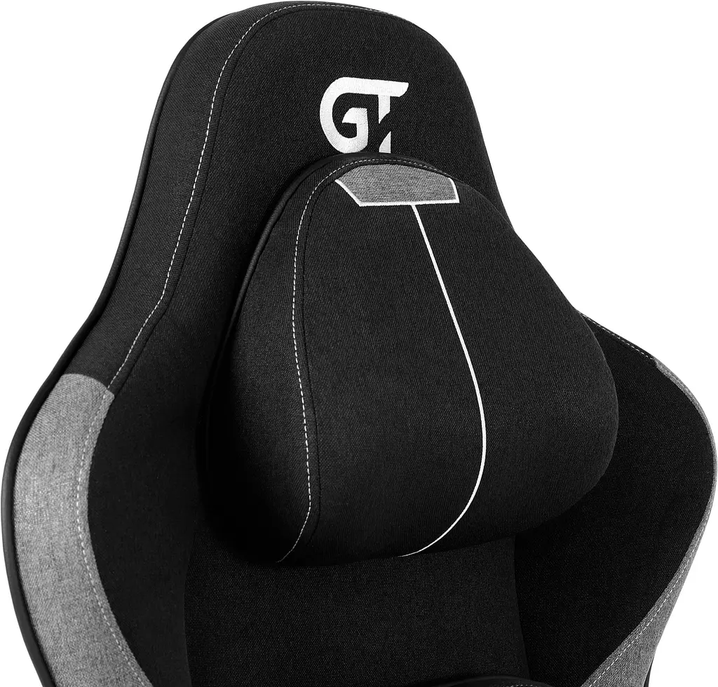 Геймерське крісло GT Racer X-2308 Fabric Blac)/Gray (X-2308 Fabric Black/Gray) - фото 4