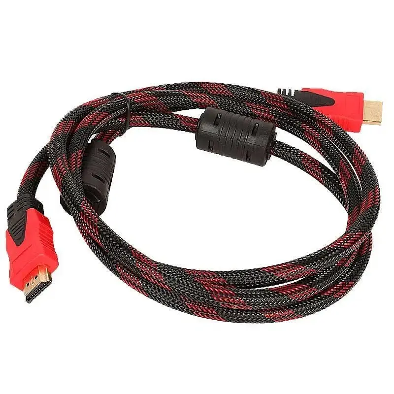 Кабель для підключення електроніки SCAN HDMI - HDMI FULL HD 3 м Red