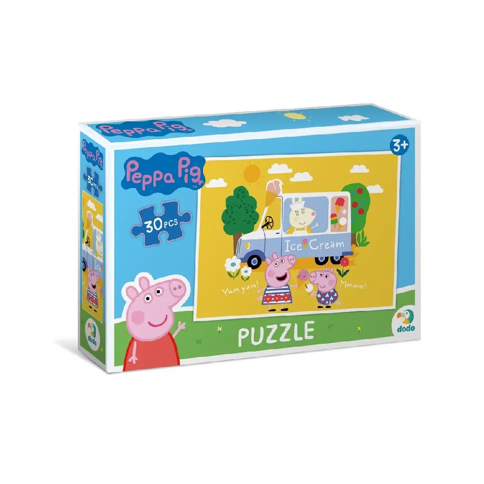 Дитячий пазл DoDo Toys "Peppa Pig: Морозиво" 200300, 30 елементів