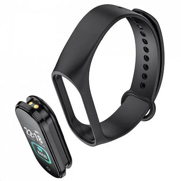 Фітнес-браслет Hoco Smart sports bracelet GA08 Black - фото 3