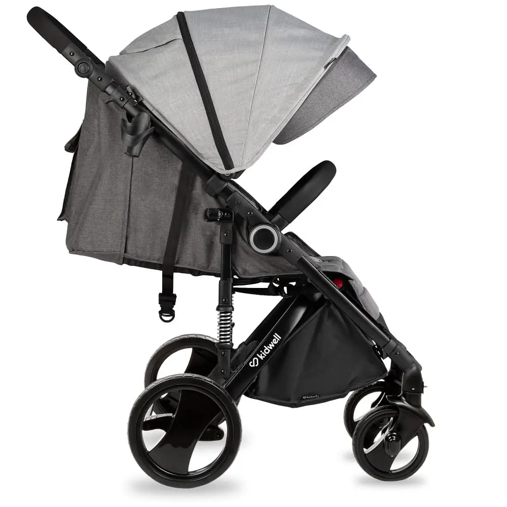 Прогулянкова коляска Kidwell Carell Light Gray - фото 3