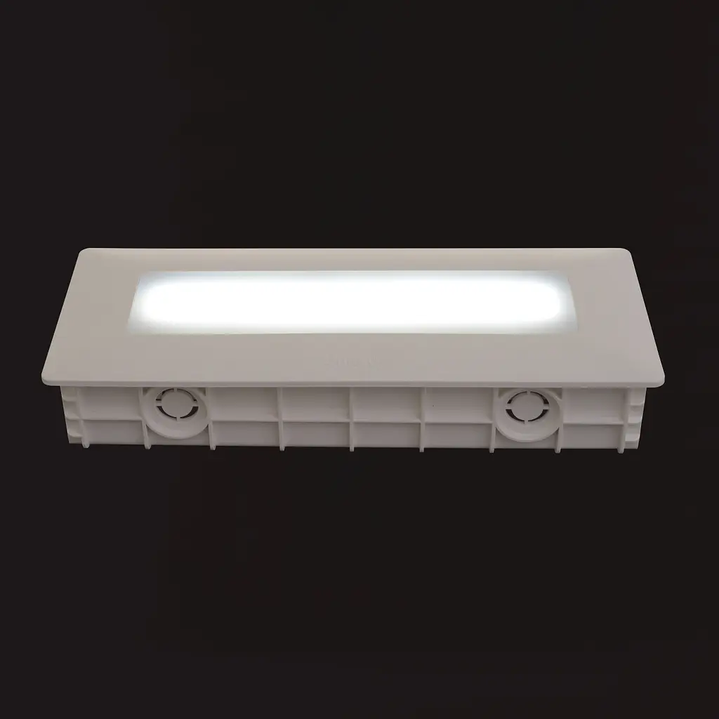 Світильник Brille вуличний врізний AL-906/6W CW IP54 WH - фото 5