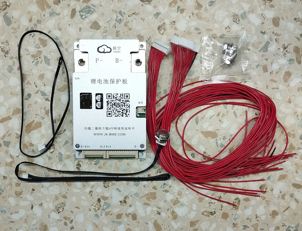 Смарт плата з активним балансиром BMS JiKong JK-BD6A24S6PD 8S-24S / 24V-72V / 60A Інтелектуальний контролер керування акумулятором LiFePO4, Li-ion, LTO (19798) - фото 3