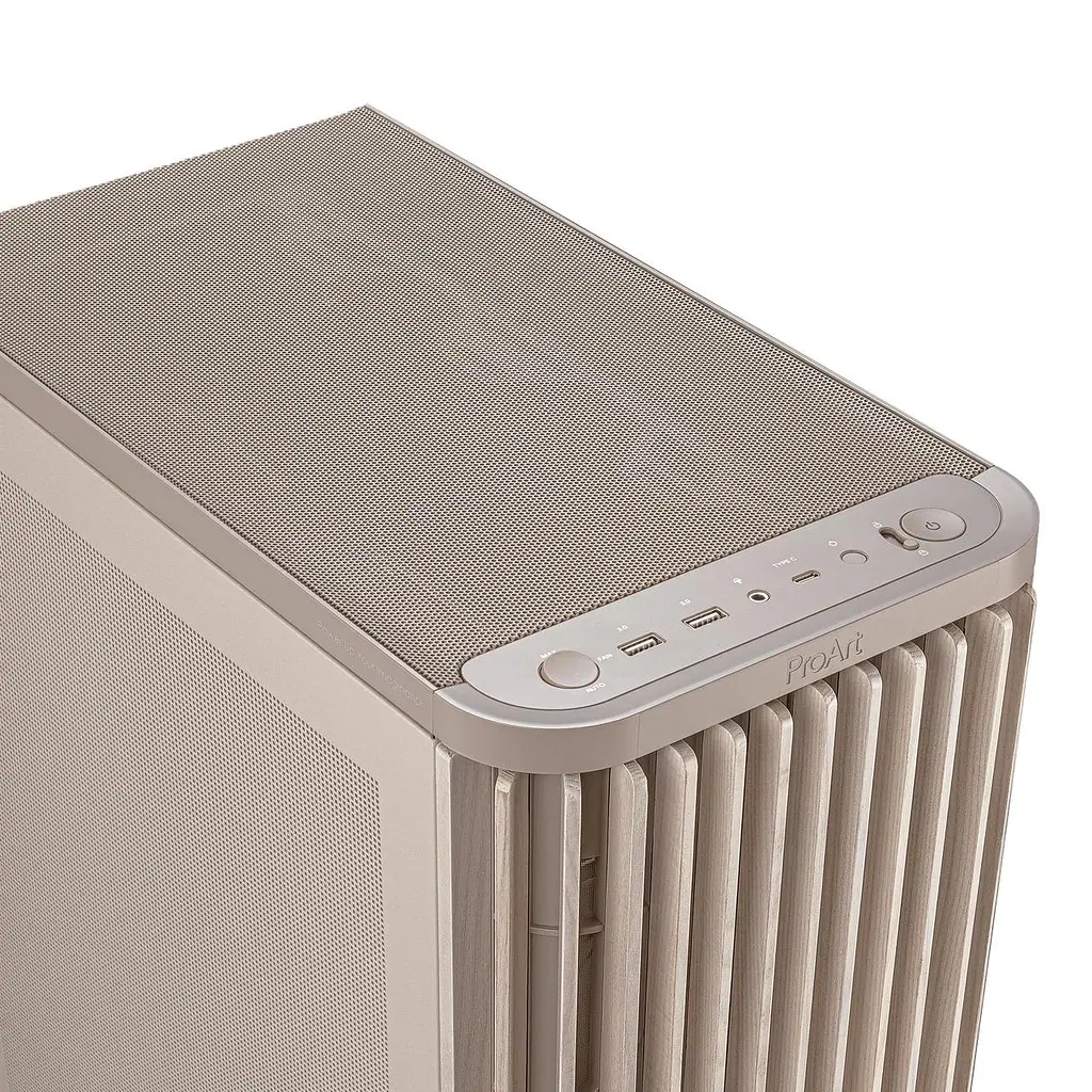 Корпус Asus ProArt PA401 Wood Edition - Mesh Бежевий (90DC00M7-B39000) - фото 9