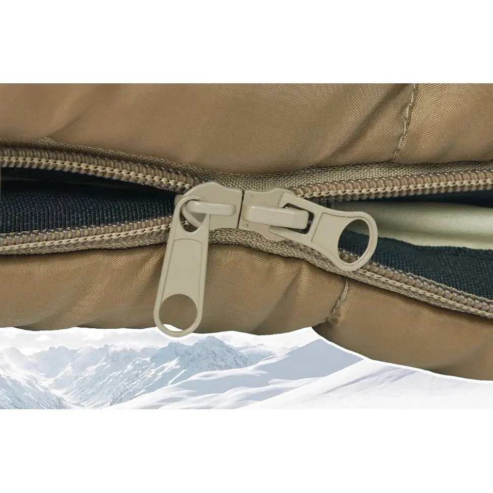 Спальник Naturehike MJ 600 (CNK2300SD014) -5°C з капюшоном - коричневий - фото 4