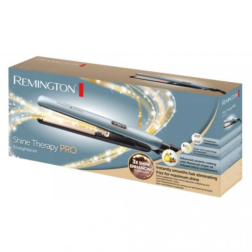 Утюг для волос Remington Shine Therapy PRO S9300 - фото 6