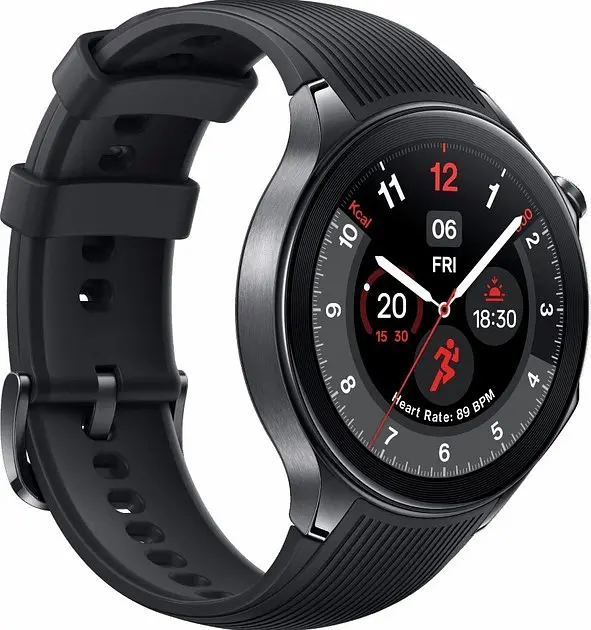 Смарт-годинник OnePlus Watch 2 Black Steel - фото 3