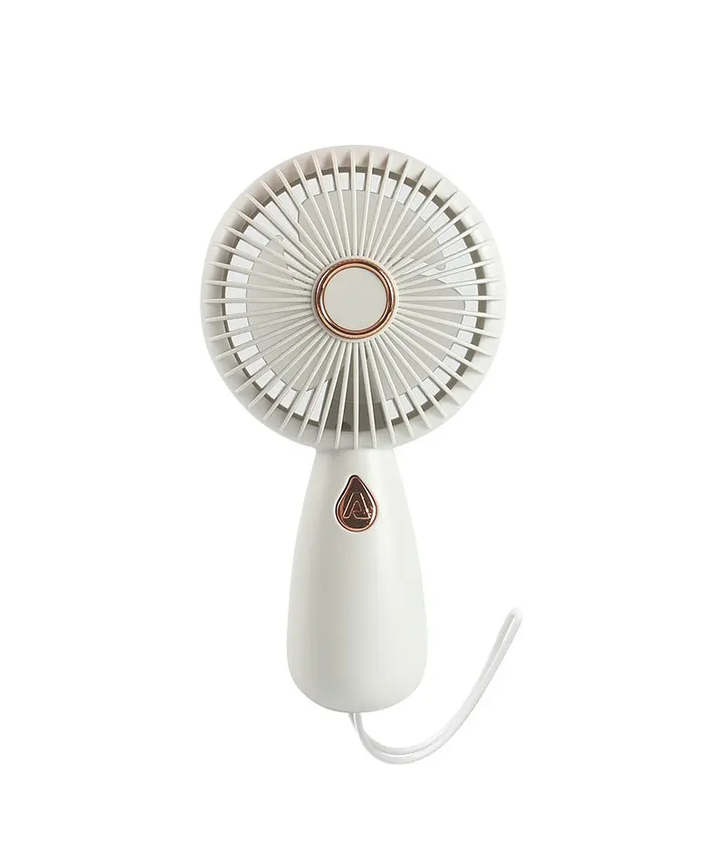 Вентилятор ручний акумуляторний Mini Fan ZB103 Білий