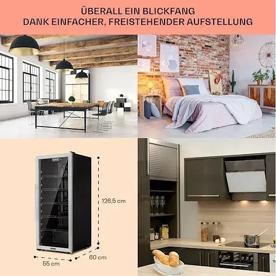 Холодильник для напитков Klarstein Beersafe 7XL (10033436) - фото 3