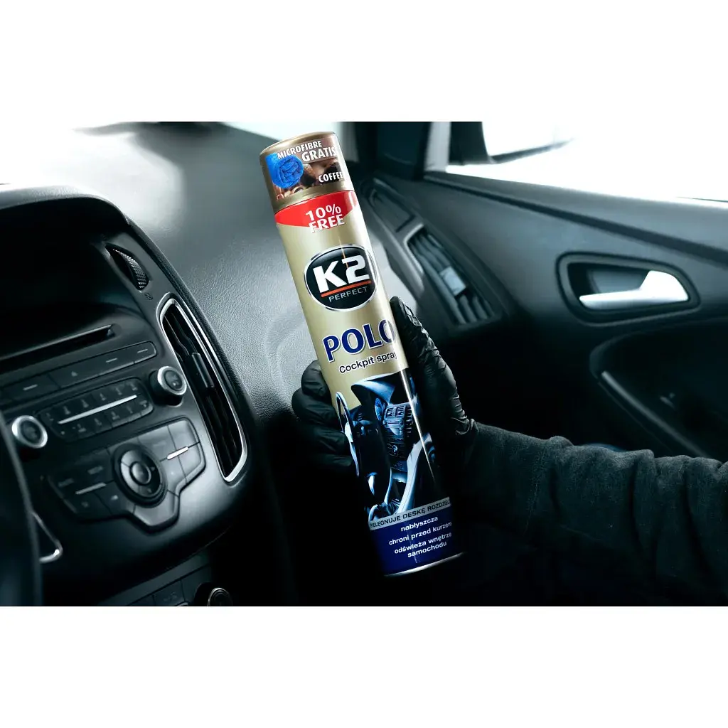 Автополіроль K2 POLO COCKPIT 750ml кава (K407KA1) - фото 4