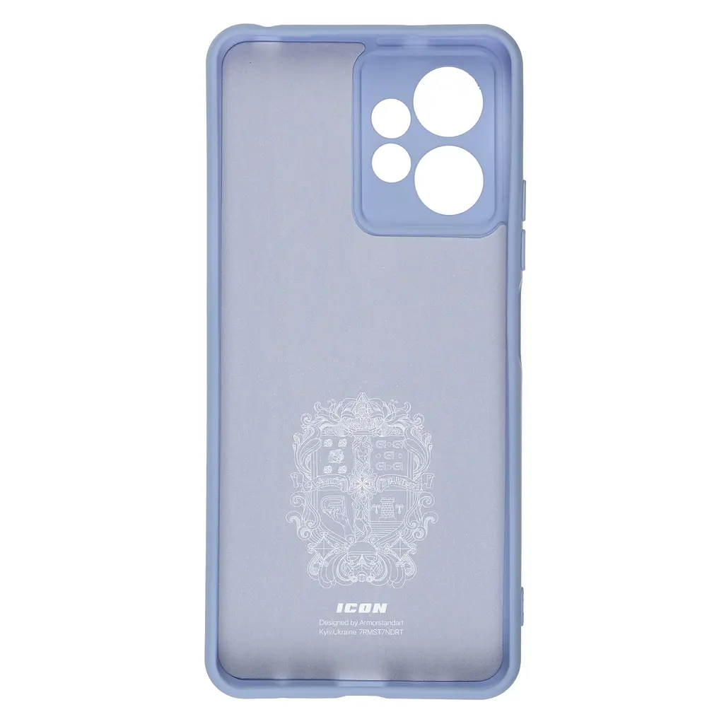 Чехол ArmorStandart ICON для Xiaomi Redmi Note 12 4G Camera cover Lavender (ARM67702) - фото 2