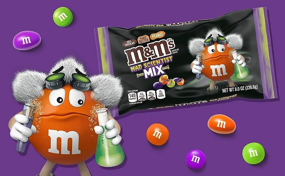 Драже Mad Scientist Mix M&M'S 8 oz Bag - фото 3