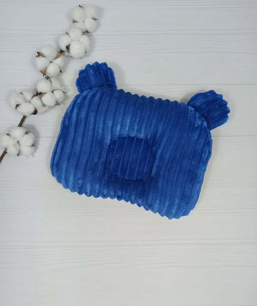 Дитяча ортопедична подушка 24×32 для новонароджених a.l.babybox Ловець снів Синій - фото 2