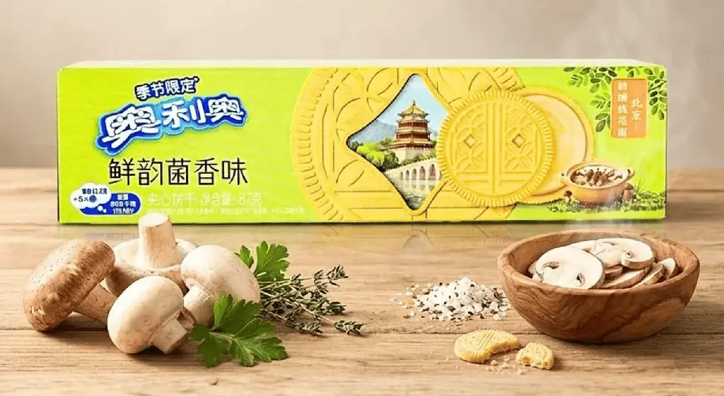Печиво Oreo Savory Mushroom Flavor 87г - фото 3