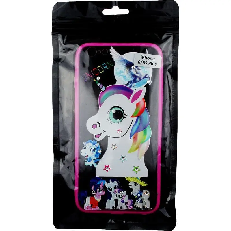 Чохол-накладка Toto TPU Сartoon Network Case IPhone 6 Plus/6S Plus Pink Unicorn - фото 2