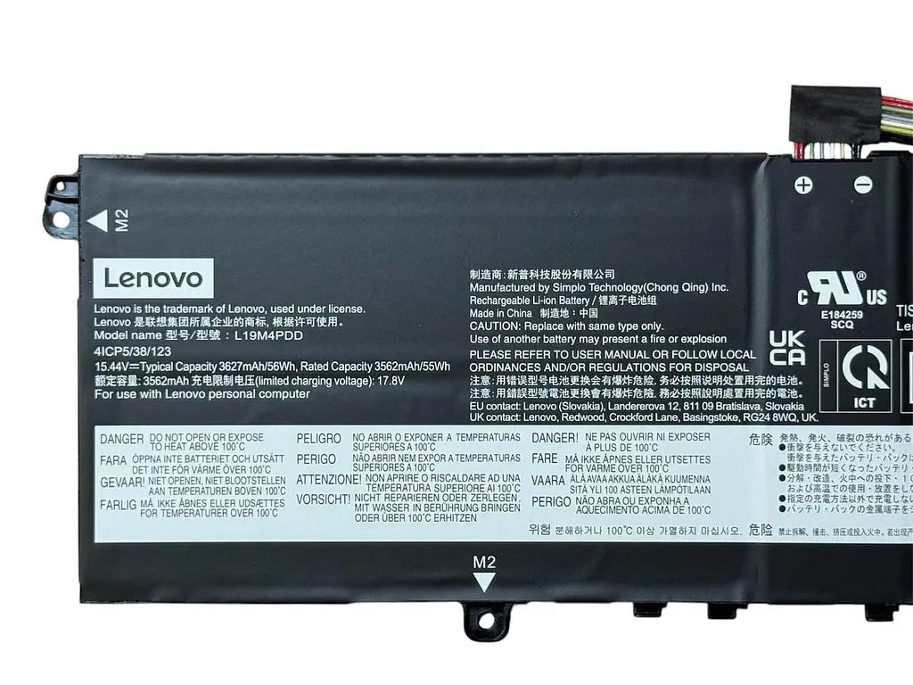 Акумулятор для ноутбука Lenovo ThinkBook 13s G2 ITL 14s G2 ITL L19M4PDD L19L4PDD L19D4PDD L19C4PDD - фото 2