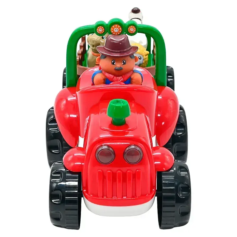 Трактор музичний WToys українська озвучка, світло, віршики, казки - фото 2
