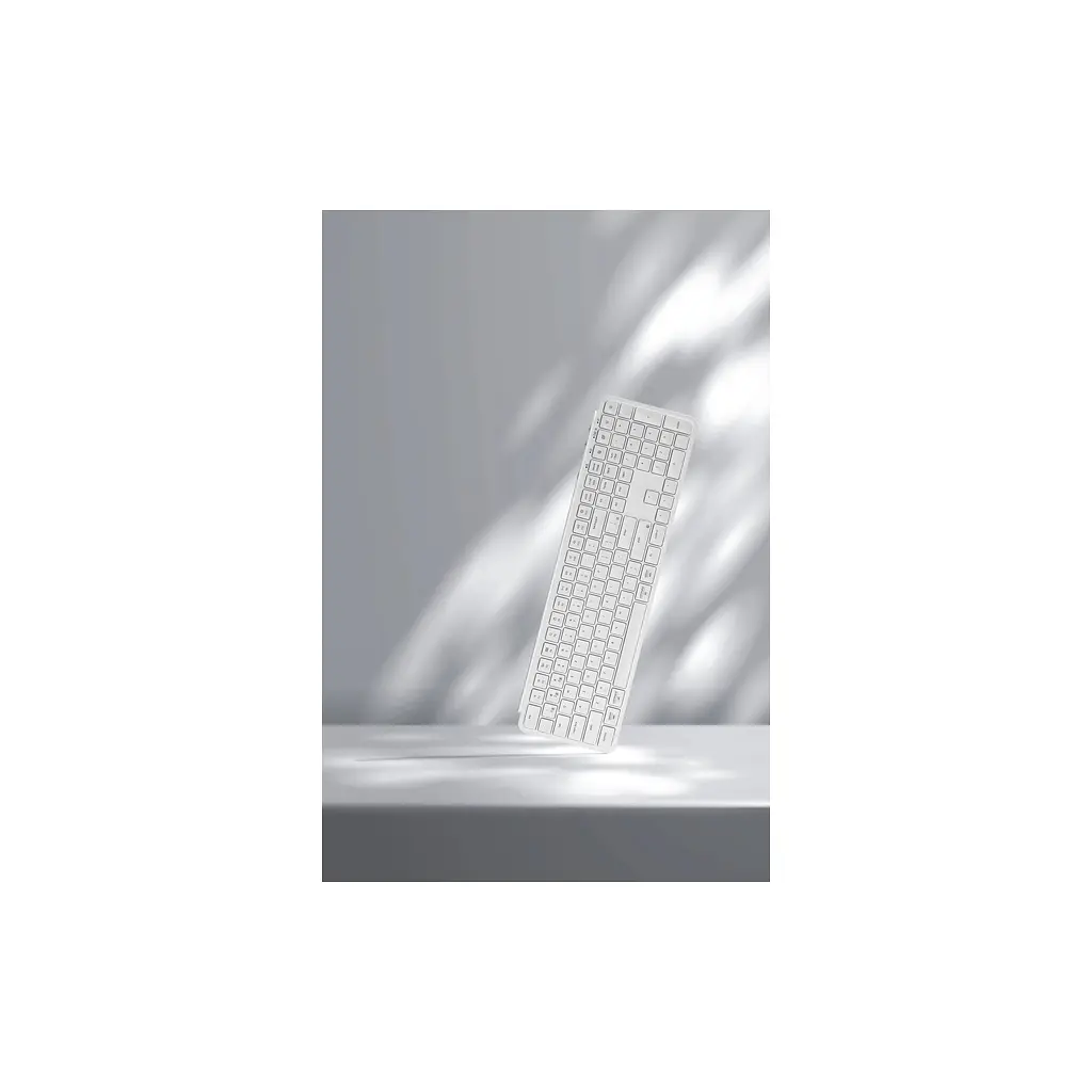 Клавіатура Keychron B6 Pro Wireless/Bluetooth/USB UA Ivory White (B6P-K8-UA) - фото 3