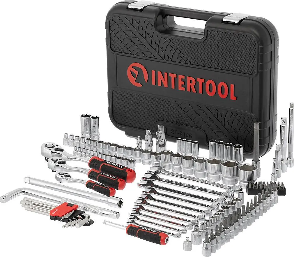 Набір інструментів Intertool ET-8126 126шт [98839] - фото 3