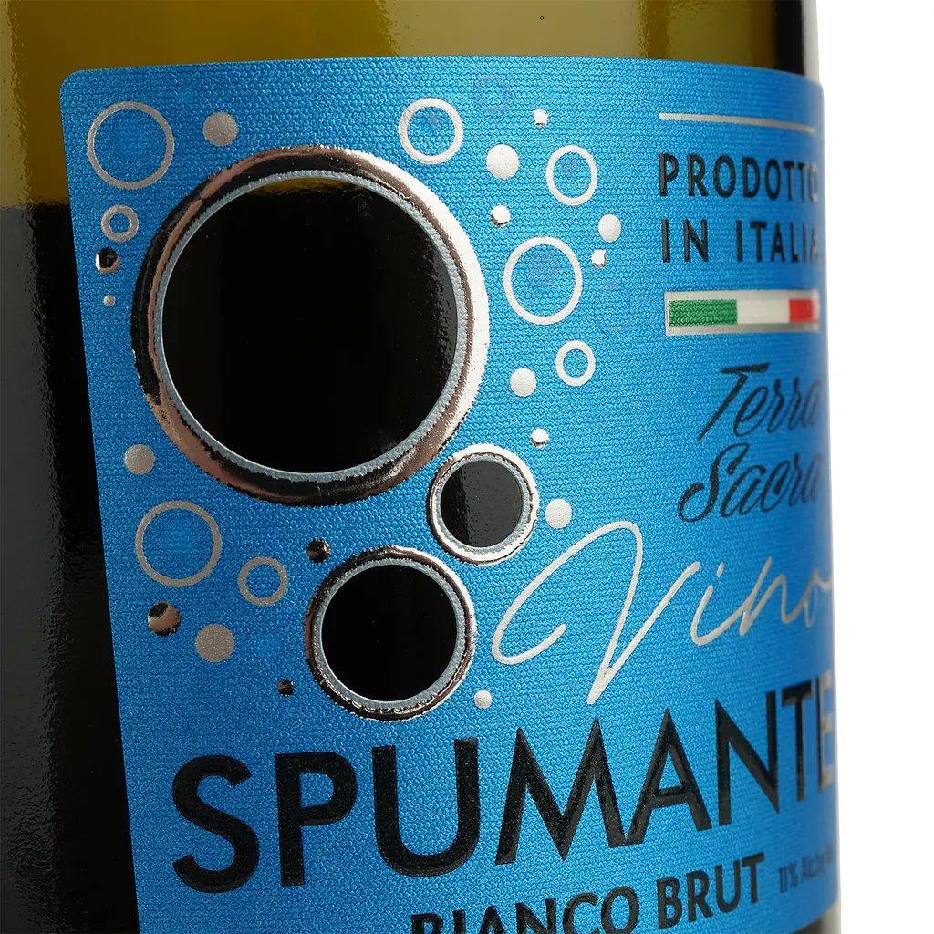 Вино ігристе Terra Sacra Spumante Brut біле сухе 0.75 л - фото 3