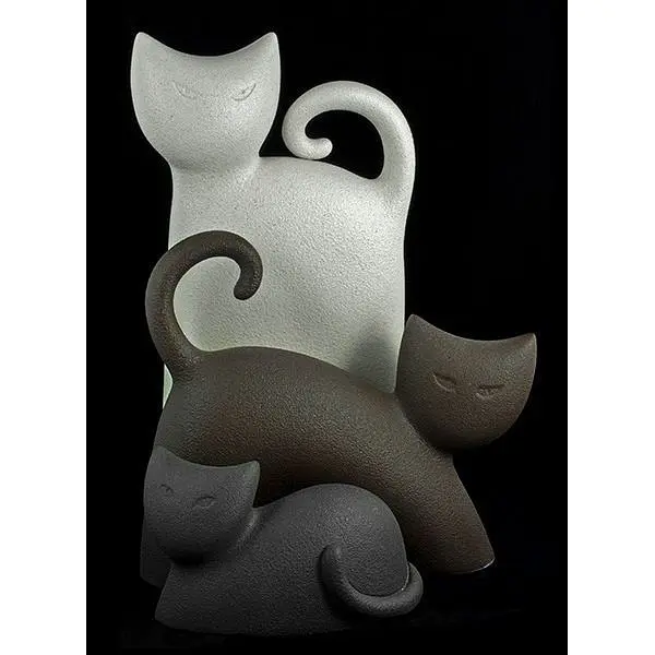 Статуетка Linea Sette Ceramiche N38/A Кіт 30 см, бежева - фото 3