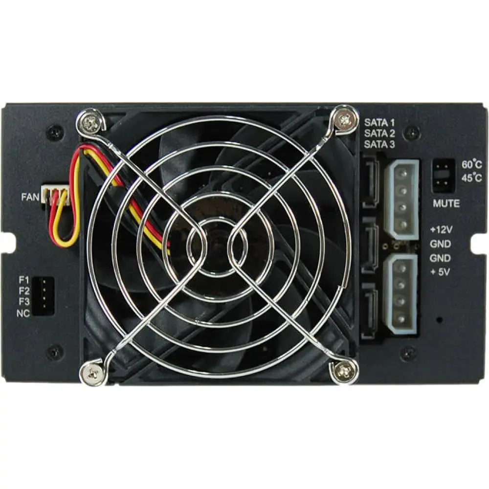 Зовнішня кишеня Chieftec CMR-2131SAS 2x5.25" - 3x3.5" HDDs Hot-Swap Metal (CMR-2131SAS) - фото 3