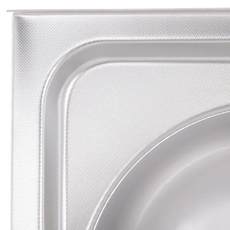 Кухонна мийка Zerix Z8050D-08-180MD Double micro decor ZM0613, Decor - фото 2