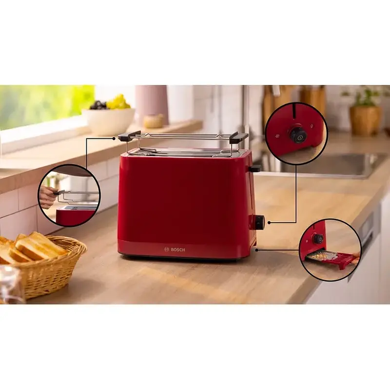 Тостер BOSCH TAT3M124 - фото 2
