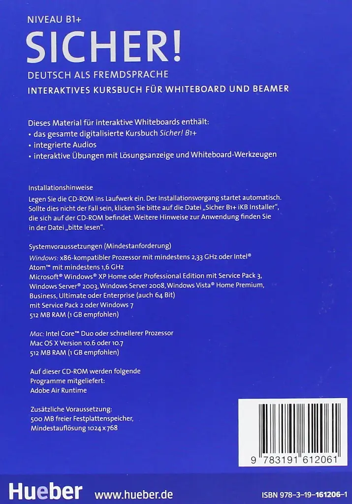 Sicher! B1+ Interaktives Kursbuch fur Whitheboard und Beamer - фото 2