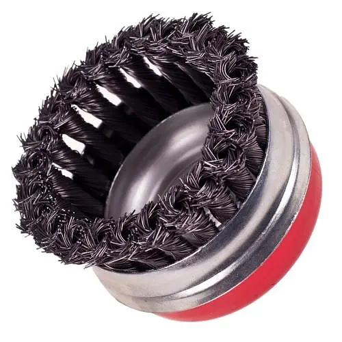Щітка торцева Alloid Building Tools з крученого дроту посилена 100 мм (WB-20100U) - фото 2