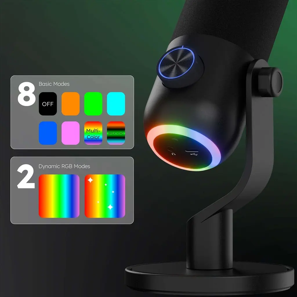Мікрофон Streamplify MIC MINI-48-RGB-ST (SPMC-MM1C327.11) [168920] - фото 11