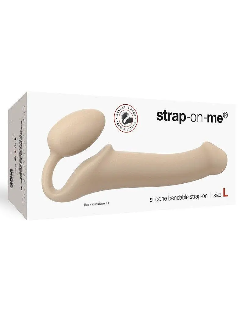 Страпон Strap-On-Me Dildo Flesh, L Strap-on-me SO2351 88835 - фото 4