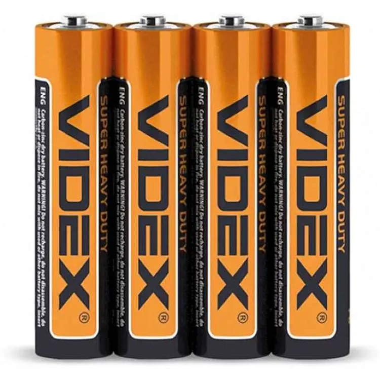 Батарейка VIDEX R03 Videx 4шт