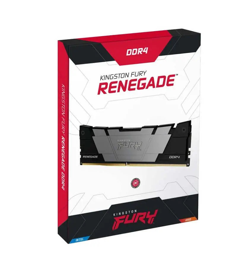 Оперативна пам'ять Kingston FURY 64 GB (2x32GB) DDR4 3600 MHz Renegade Black (KF436C18RB2K2/64) - фото 2