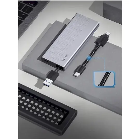 Зовнішня кишеня Lexar E10 M.2 SSD Enclosure LPAE10N-RNBNG [118486] - фото 6
