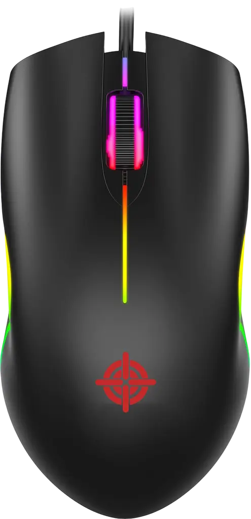 Миша Gamepro GM117 RGB Black (GM117)