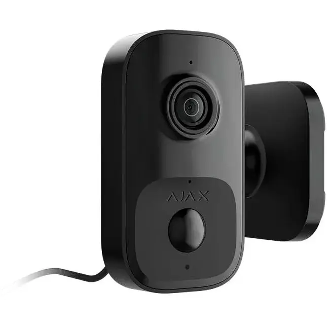 Камера відеоспостереження Ajax IndoorCam, внутрішня, 4мп, 110° вертикальний 60° горизонтальний, іч 8м, штучний інтелект, wi-fi, чорна - фото 4