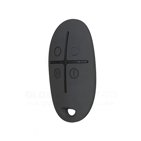 Брелок з тривожною кнопкою Ajax SpaceControl 6108.04.BL1 Black - фото 3