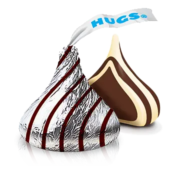 Шоколадні цукерки Hershey's hugs 300 g - фото 2