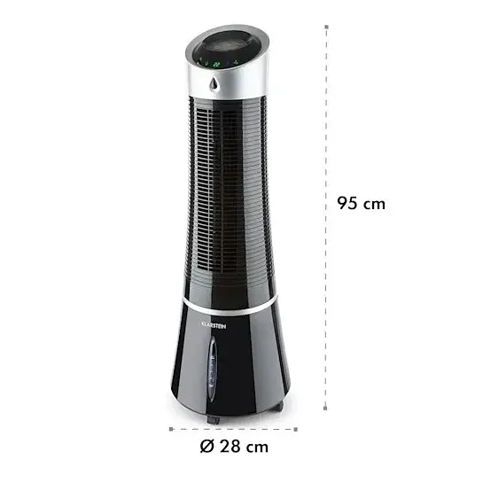 Вентилятор-зволожувач Klarstein Skyscraper Ice Smart 4 в 1 WiFi (10040205) - фото 2