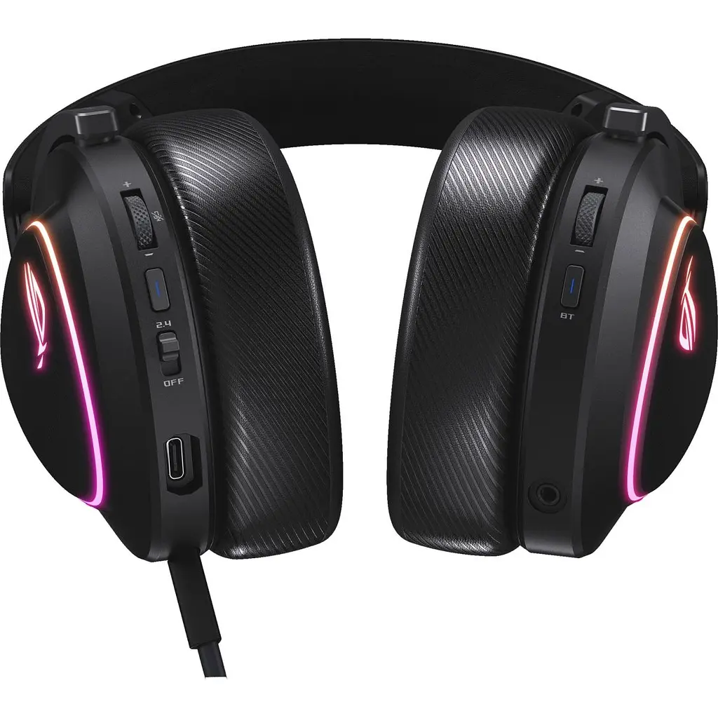 Ігрові навушники Asus ROG Delta II Black (90YH03W0-BHUA00) [114548] - фото 3